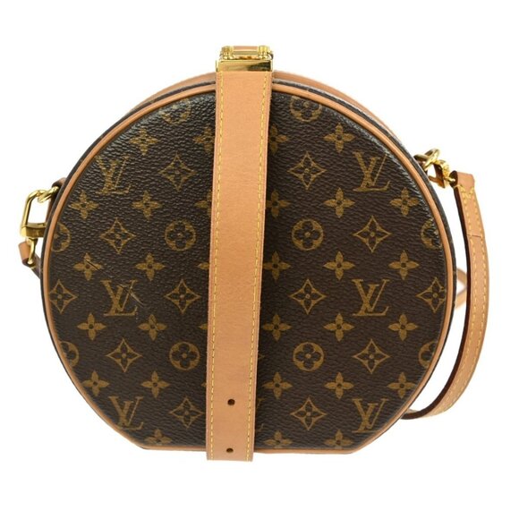 Louis Vuitton Monogram Petite Boite Chapeau 2way Handbag M43514 DR2188 NQ00956 - Picture 1 of 9
